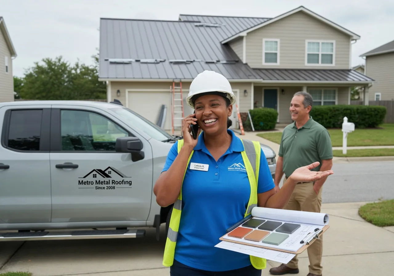 Storm Damage Metal Roof Repair in Rocky Hill, KY